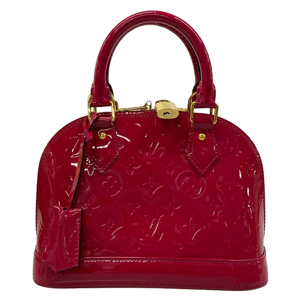 Louis Vuitton Alma BB Monogram Vernis Handbag M91771